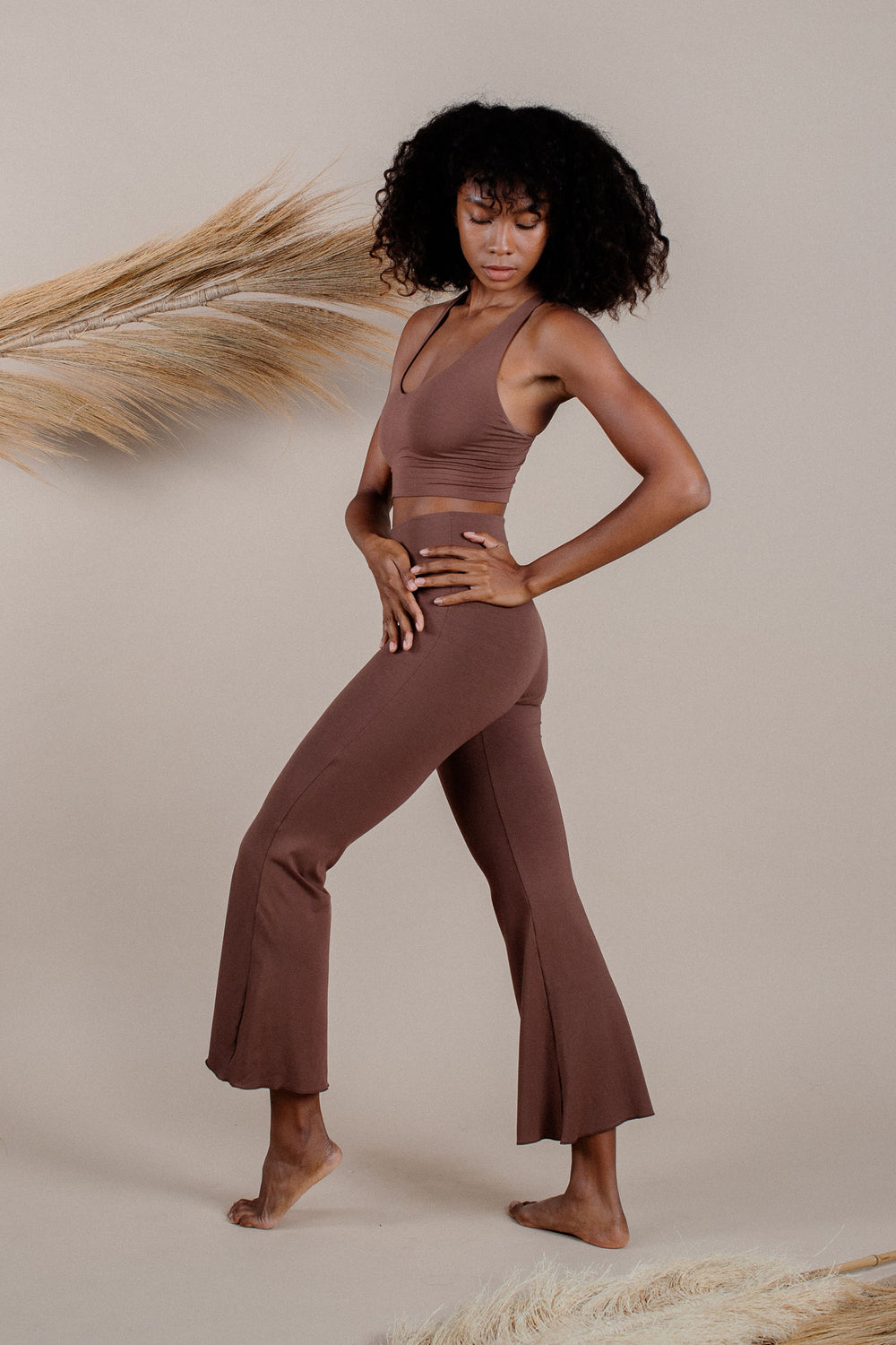 Alexa is wearing size S. Waist 60cm(23.6”) Hips 85cm(33.5”), Height 178cm(5.85”) | Size S