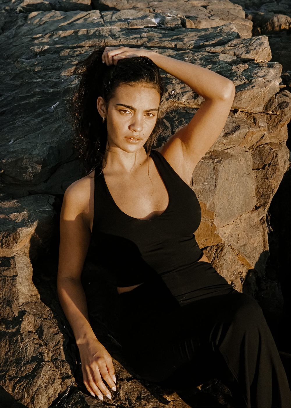 Jess is wearing size XS. Height 169cm (5.5”) Bust 81cm (31.5”), Waist 64cm (25.2”) | Size XS