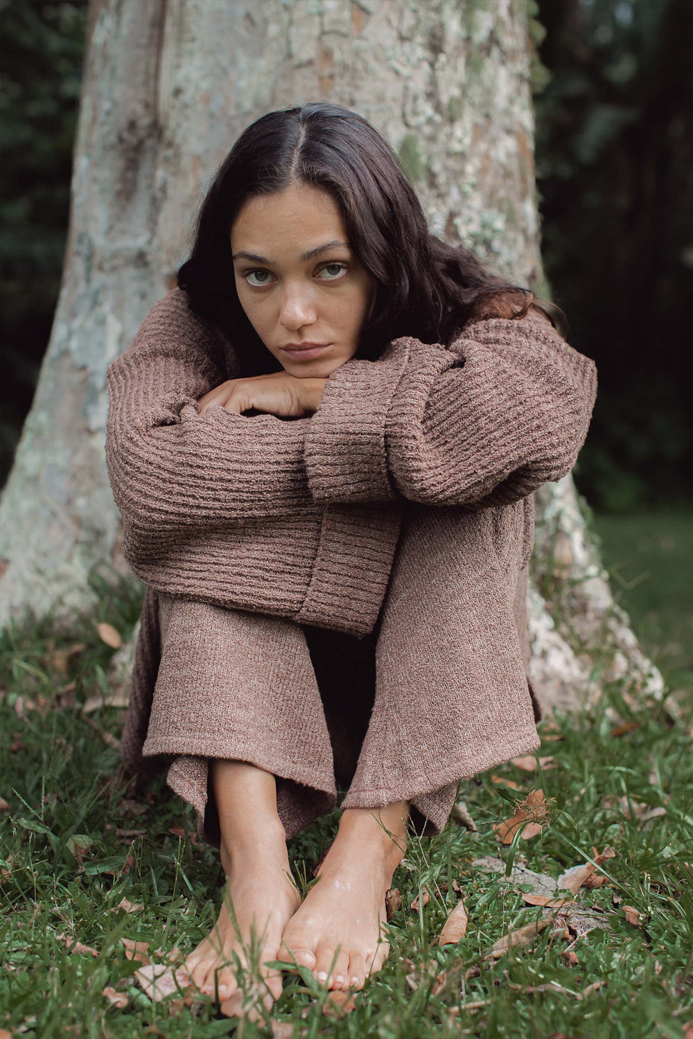 Jasmine is wearing size XS/S. Waist 61cm(24”), Hips 90cm(35.4”), Height 166cm(5.5”) | Size XS/S