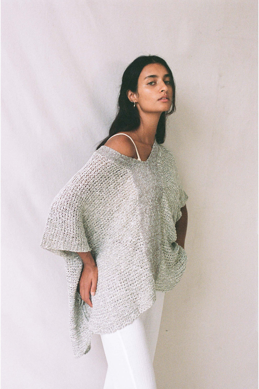 Tara usually wears size S, Bust 86cm (33.8”), Waist 60cm (23.6”), Hips 89cm (35”),  Height 175cm (5.7”) | One Size