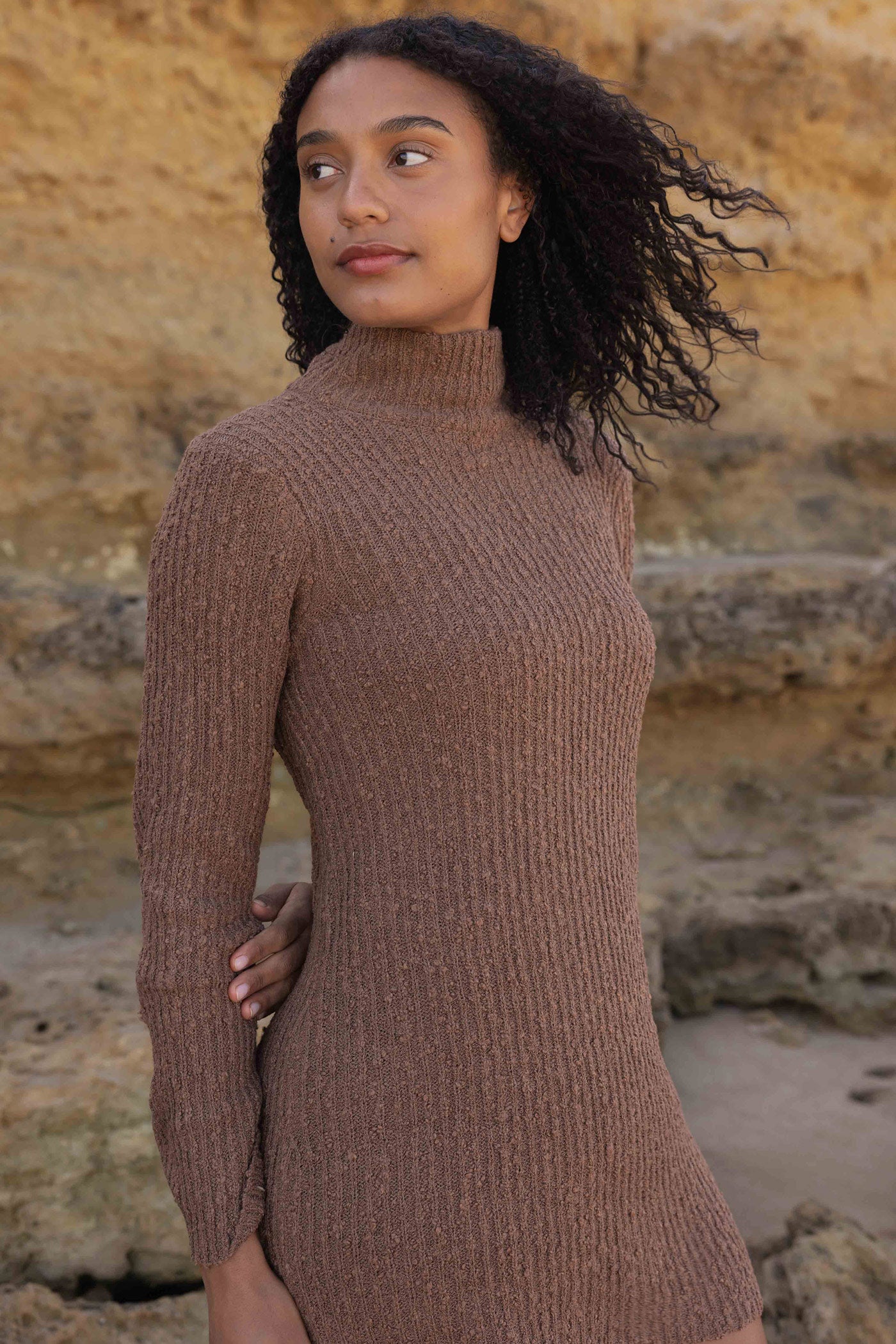 Mae is wearing M/L. Bust 89cm (35”), Waist 66cm (25.9”), Hips 103cm (40.5”), Height 175cm (5.7”) | Size M/L