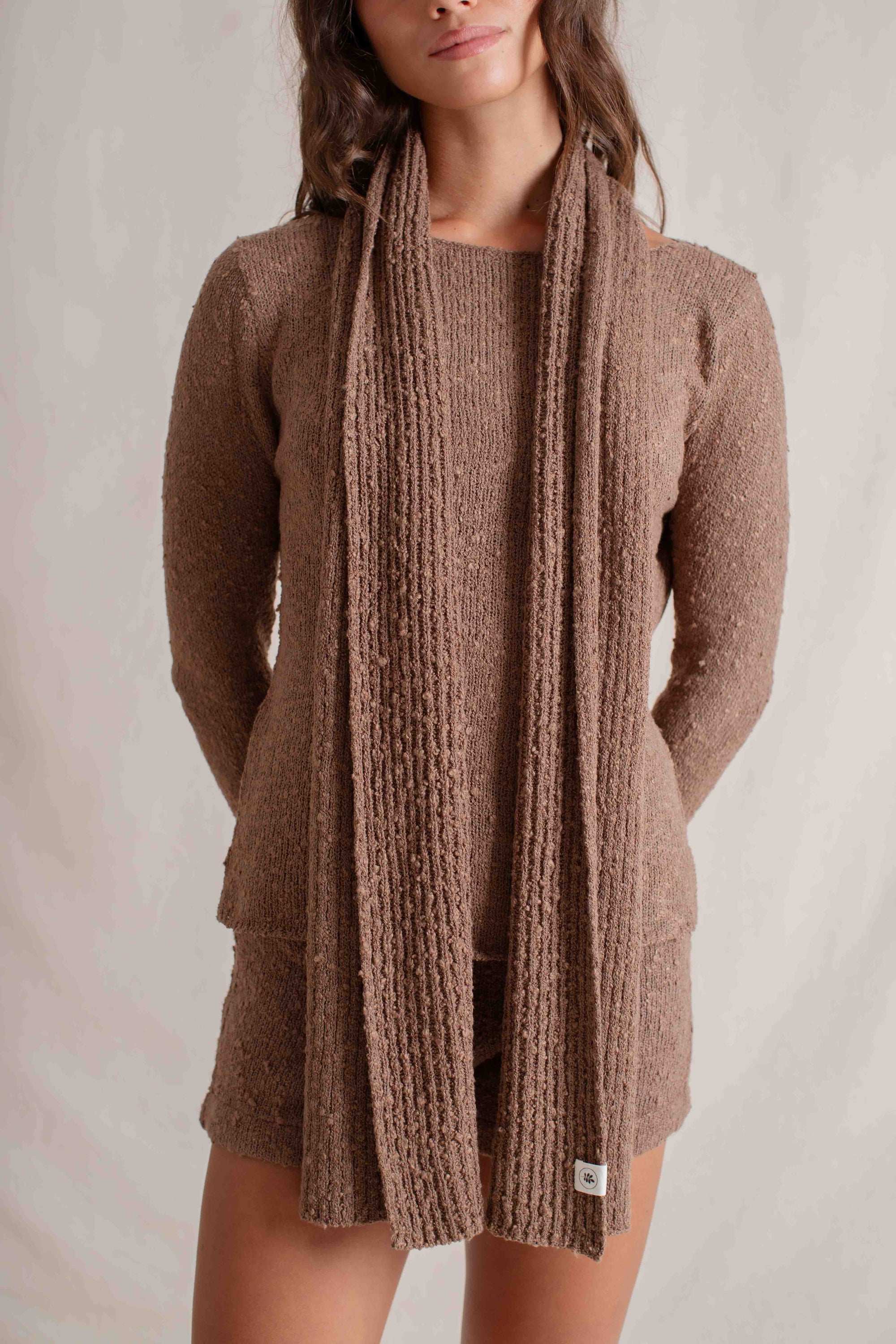 Dakota is wearing One Size. Bust 79cm (31.1”), Waist 65cm (25.5”), Hips 90cm (35.4”), Height 173cm (5.6”) | One Size