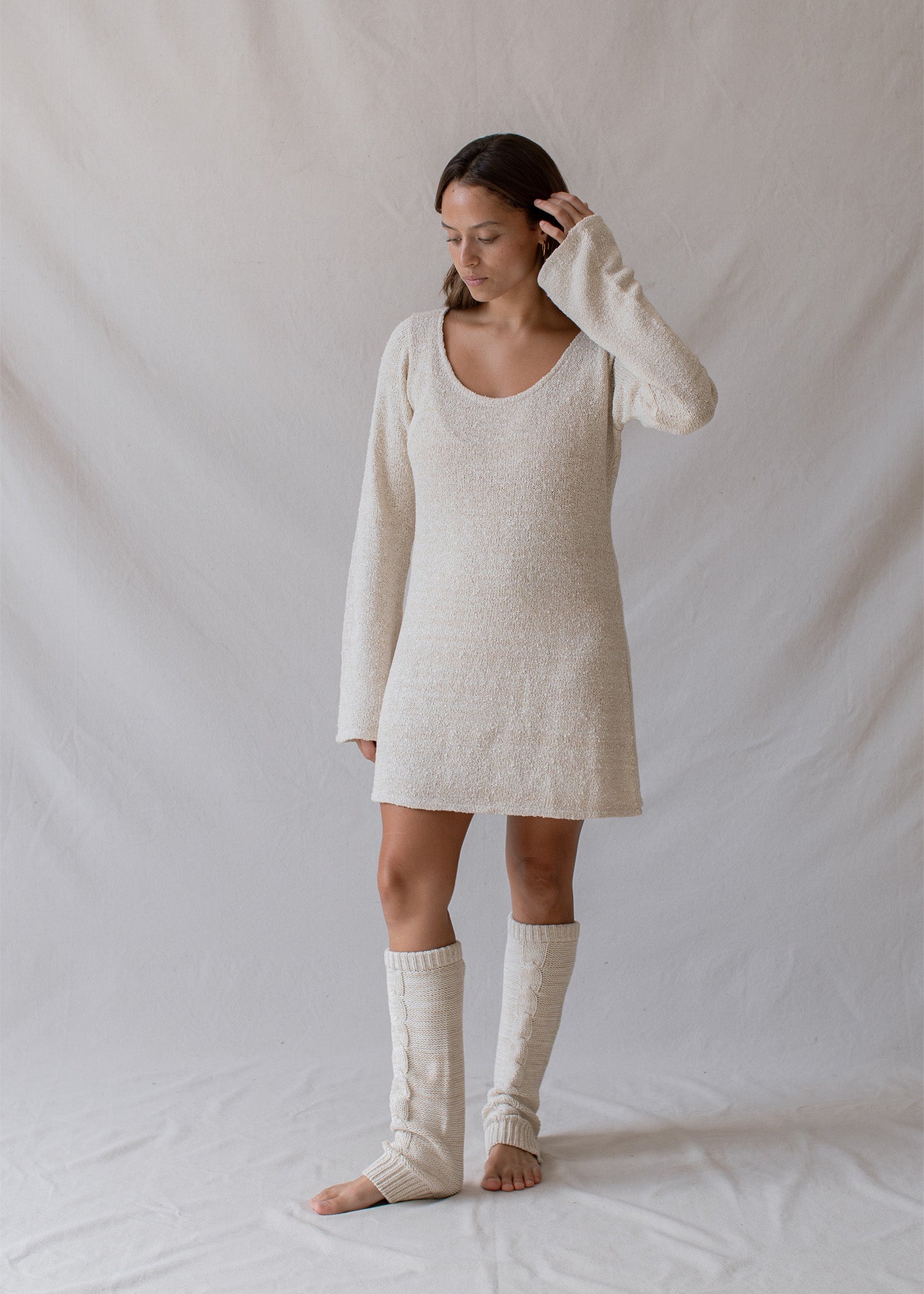 Amber wears size XS/S. Height 160cm (5.2”), Bust 83cm (32.7”), Waist 72cm (28.3”), Hips 87cm (34.2”) | Size XS/S