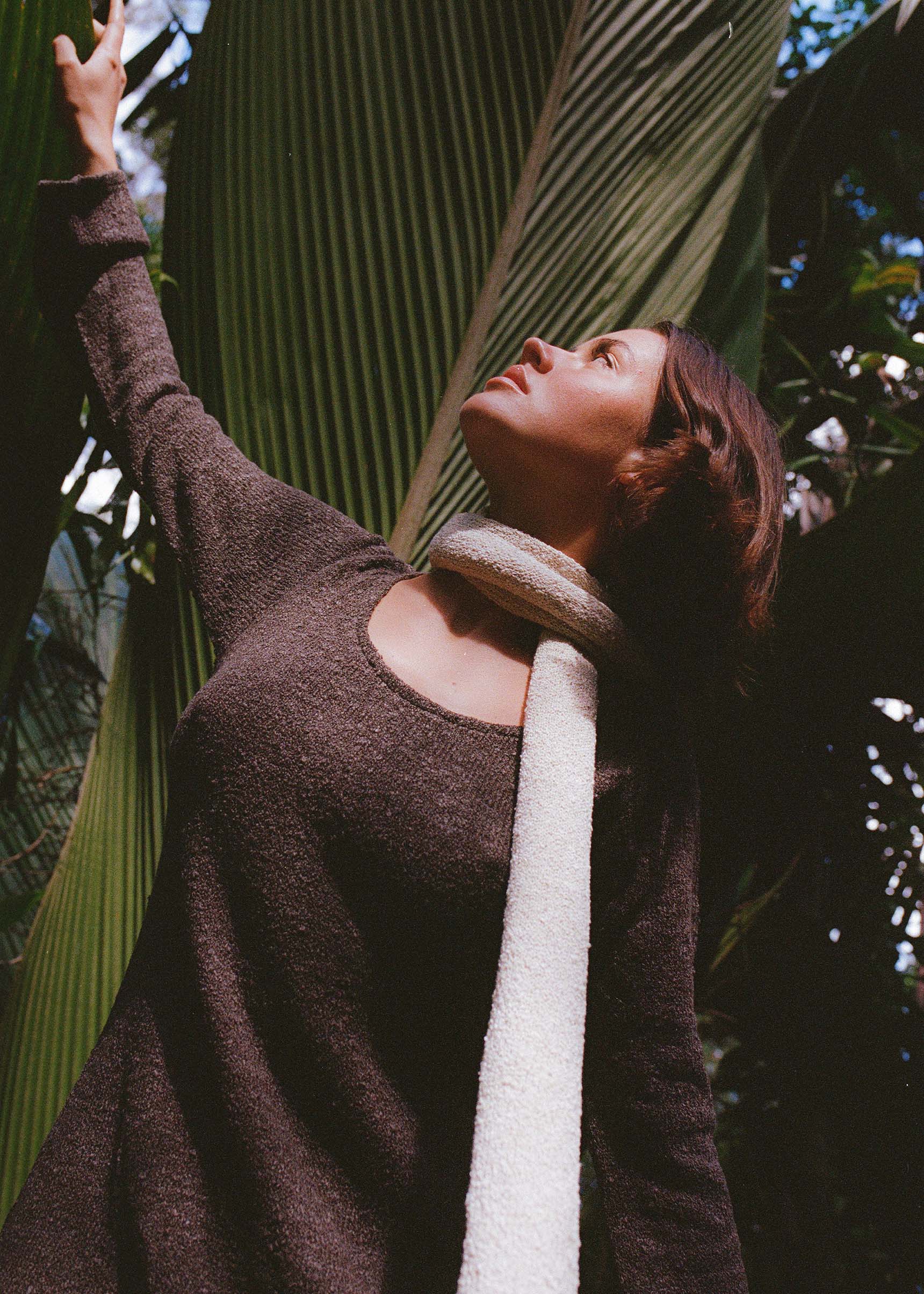 Eva is wearing size XS/S, Bust 81cm (31.9”), Waist 67cm (26.4”), Hips 94cm (37”), Height 169cm (5.5”)  | Size XS/S