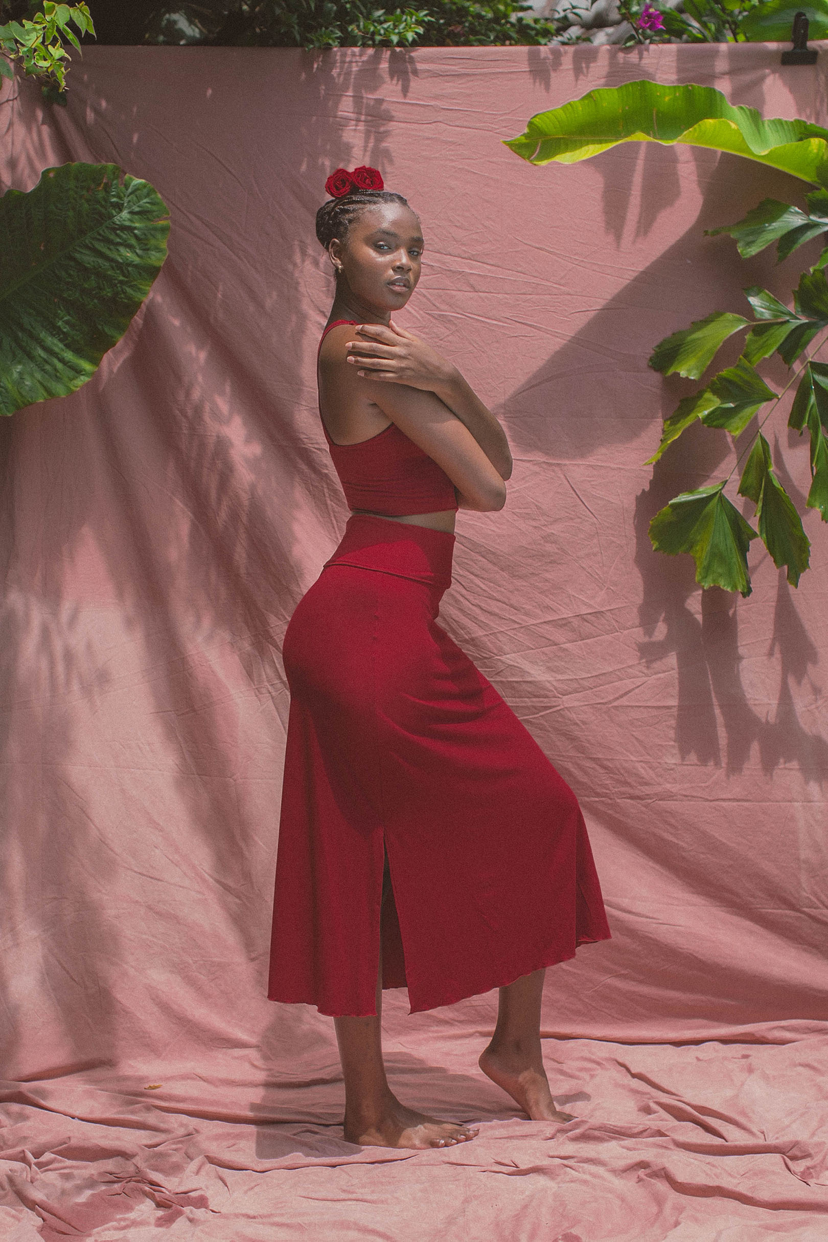 Diaz wear size L/XL. Height: 180cm (5.9”), Waist: 72cm (28.3”), Hips: 110cm (43.3”) | Size L/XL