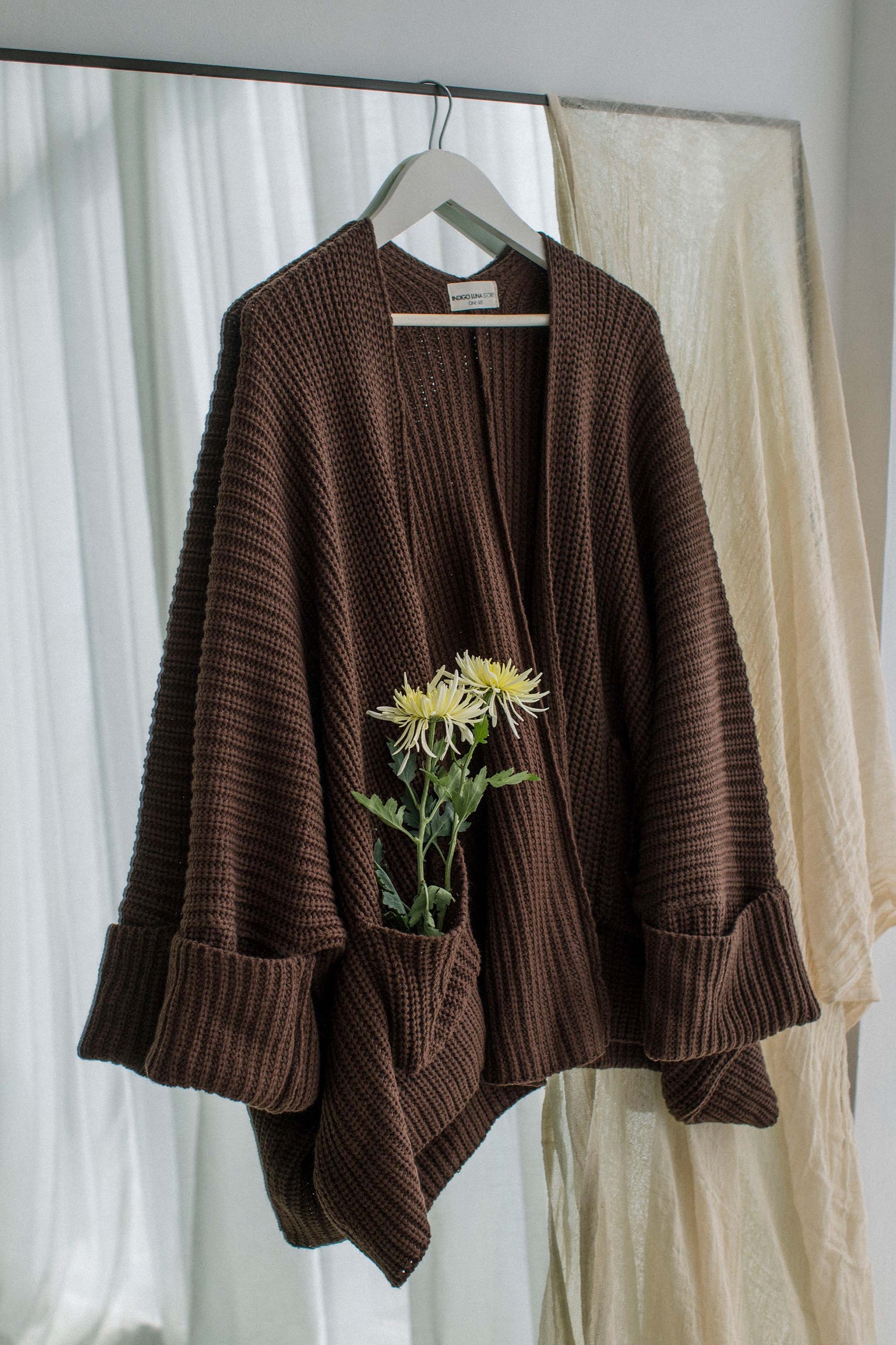 Tuula Poncho Cacao | One Size